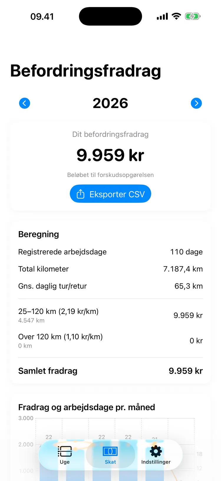 KørselsLog Skærmbilleder 2