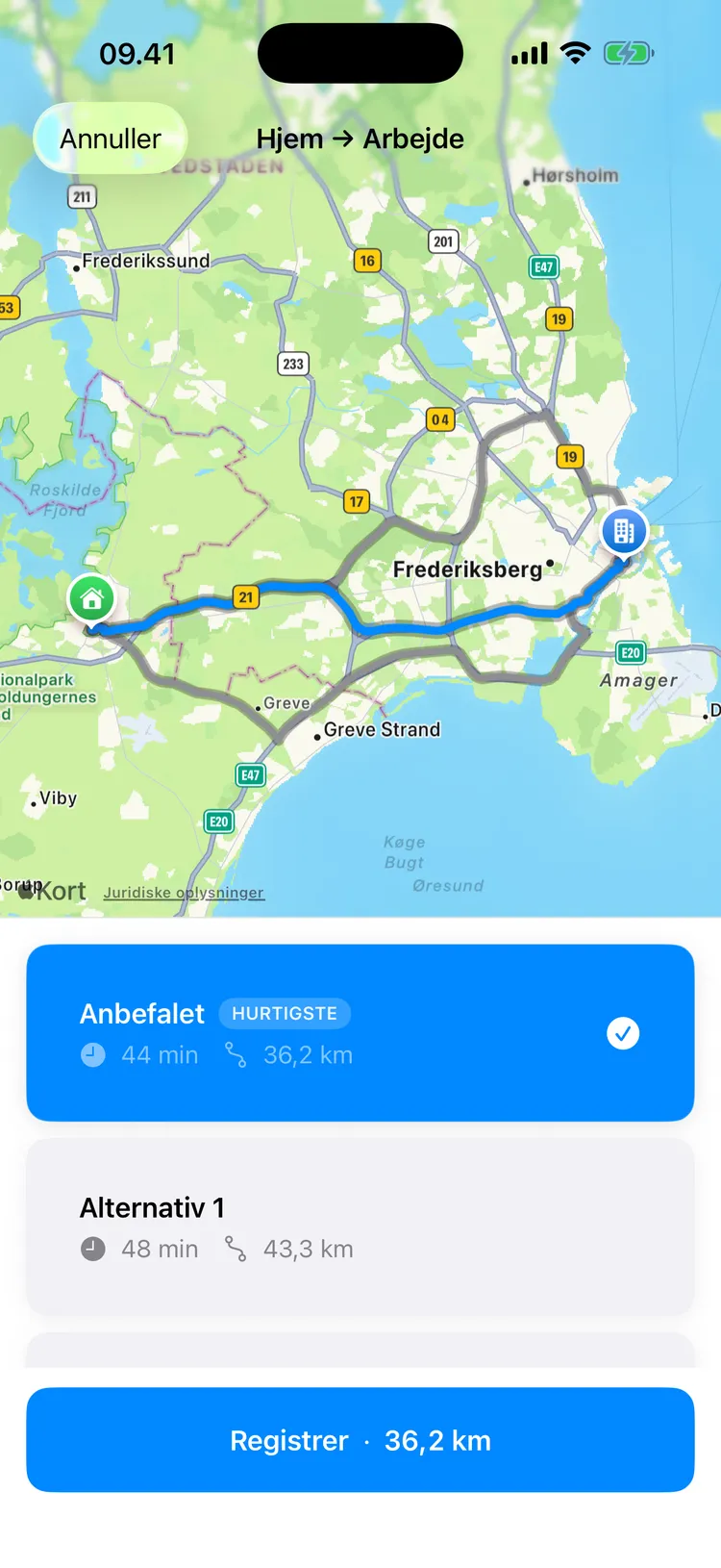 KørselsLog Skærmbilleder 3